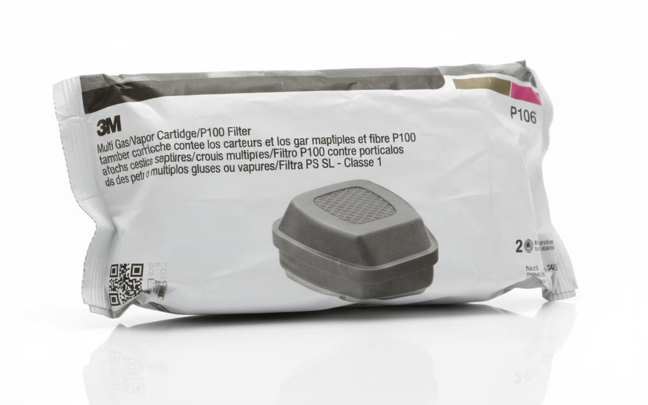 3M Multi-Gas/Vapor Cartridge Filter P100 (60926) – NIOSH Approved