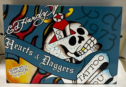 CHRISTIAN AUDIGIER ED HARDY HEARTS & DAGGERS SET