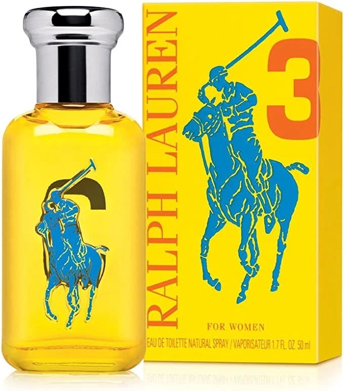 RALPH LAUREN - POLO BIG PONY #3 - EAU DE TOILETTE 1.7OZ - FOR WOMEN